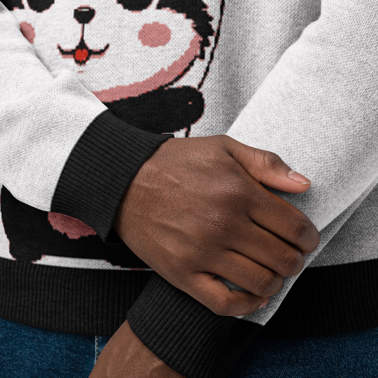 Big Heart Knit Sweater